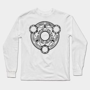 Phantasy Star Online - Logo Black Long Sleeve T-Shirt